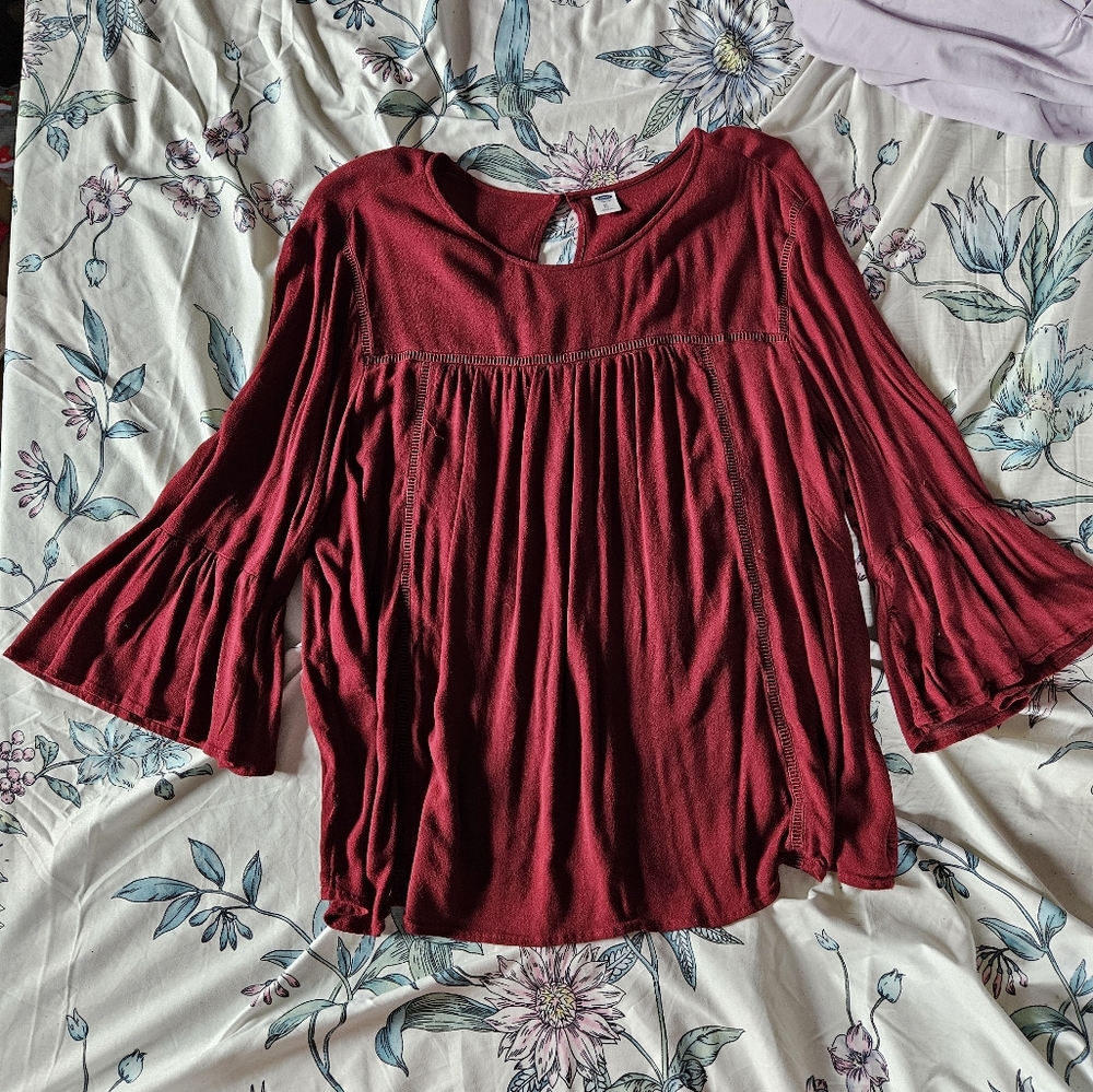 Woman's XL Red blouse
